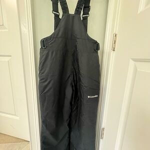 Columbia Kids Black Insulated Overalls
